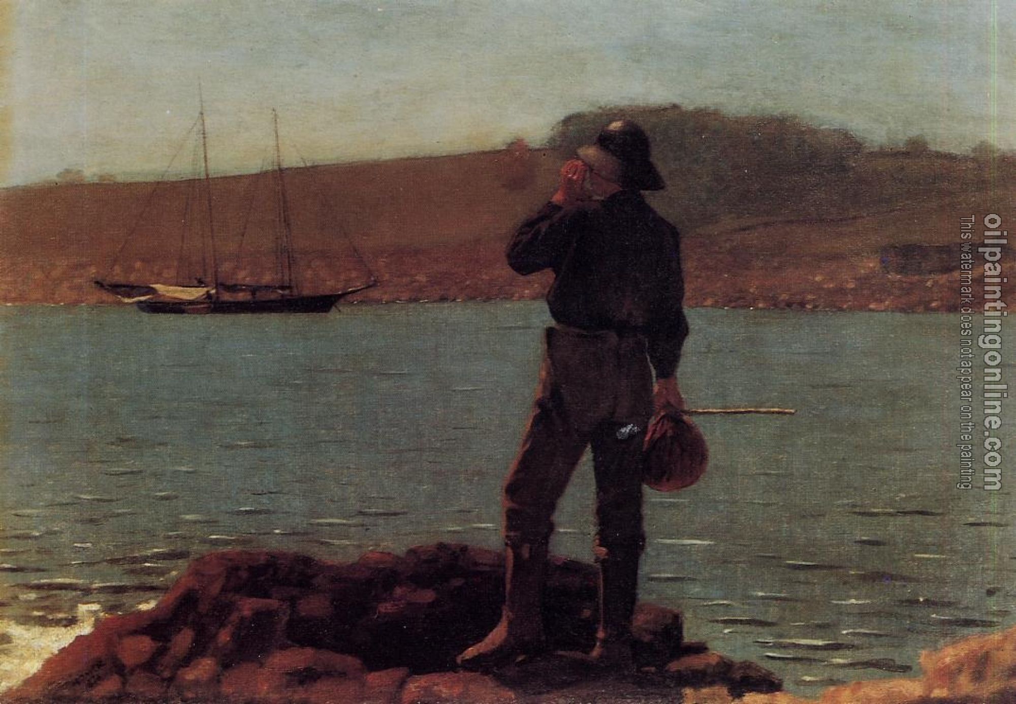 Homer, Winslow - Calling the Pilot